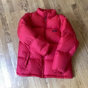 Lands End goosedown convertible jacket/vest, fits youth XL or women M